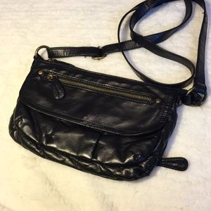 GAL Leather Crossbody Purse